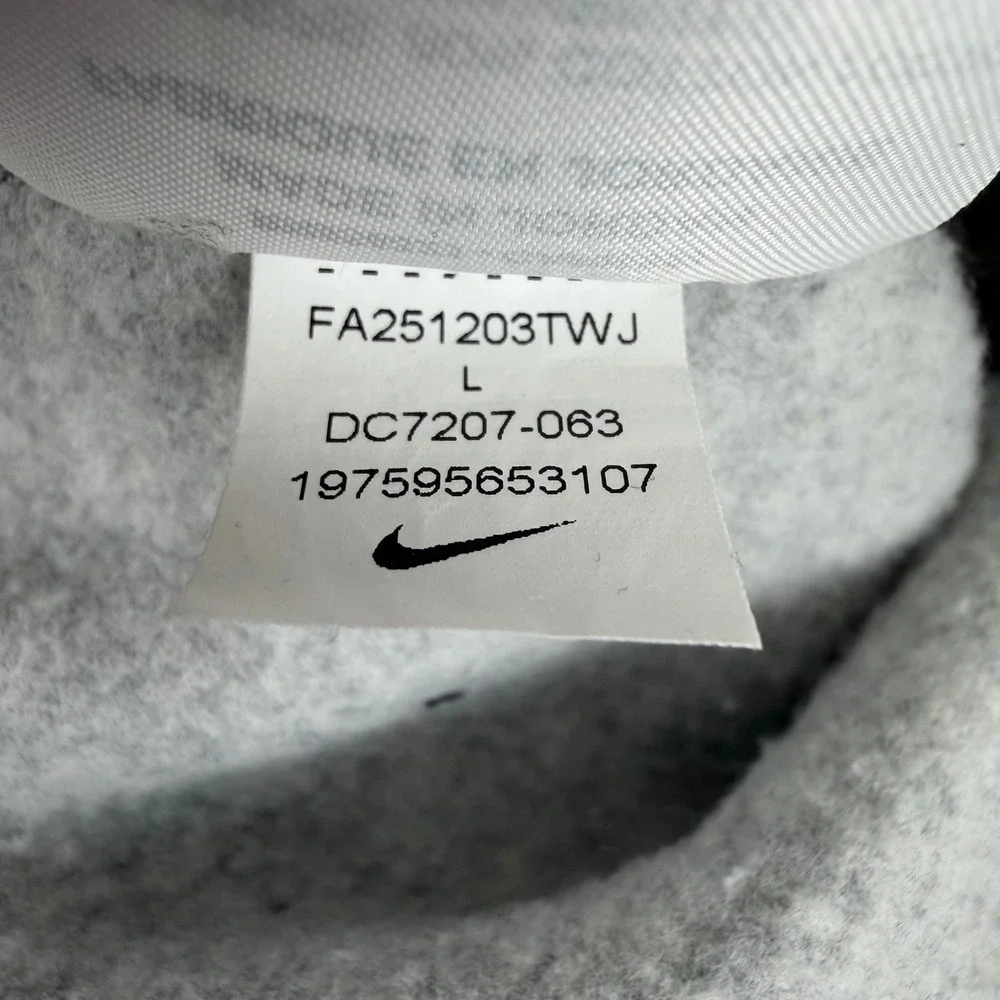 Nike Youth Grey Joggers Sweatpants Logo‎ Size L